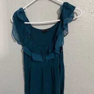 Forever 21 2010s ruffle tank